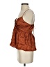 Topshop 100% Viscose Brown Sleeveless Blouse Size 4 - photo 5