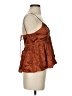 Topshop 100% Viscose Brown Sleeveless Blouse Size 4 - photo 4