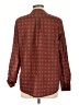 C. Wonder Argyle Brown Long Sleeve Blouse Size L - photo 2