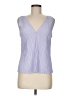 Vince. 100% Polyester Blue Sleeveless Blouse Size M - photo 1