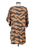 Hopely Animal Print Brown Short Sleeve T-Shirt Size S - photo 2