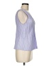 Vince. 100% Polyester Blue Sleeveless Blouse Size M - photo 4