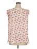 Ann Taylor LOFT 100% Polyester Ivory Sleeveless Blouse Size XL - photo 1