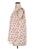 Ann Taylor LOFT 100% Polyester Ivory Sleeveless Blouse Size XL - photo 5