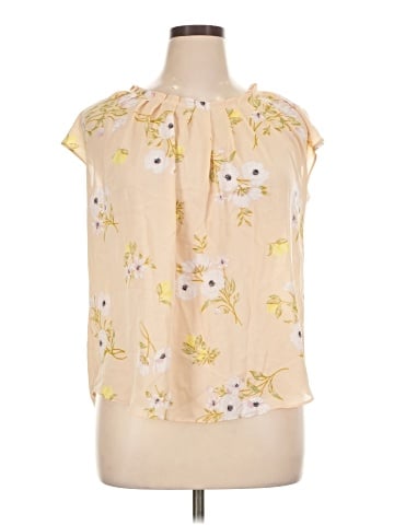 LC Lauren Conrad Sleeveless Blouse (view 1)