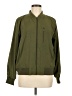 Banana Republic Solid Green Track Jacket Size M - photo 1