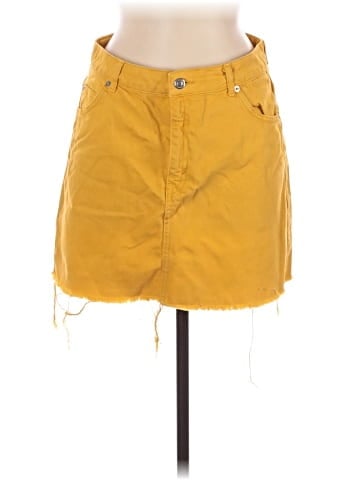 Topshop Denim Skirt (view 1)