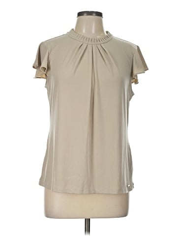 Calvin Klein Short Sleeve Blouse (view 1)