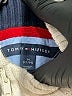 Tommy Hilfiger 100% Cotton Color Block Red Pullover Sweater Size 12 - 14 - photo 3