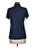 Hanes 100% Polyester Blue Short Sleeve Polo Size M - photo 2