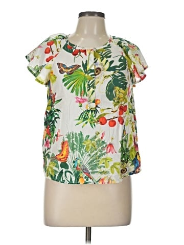 J.Crew Short Sleeve Blouse (view 1)