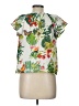 J.Crew Green Short Sleeve Blouse Size 10 (petite) - photo 2
