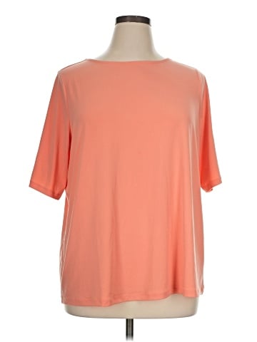 Susan Graver Short Sleeve Top (view 1)