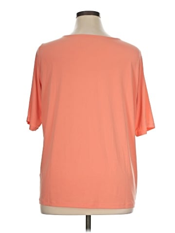 Susan Graver Short Sleeve Top (view 2)