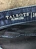 Talbots Blue Jeans Size 16w - photo 7