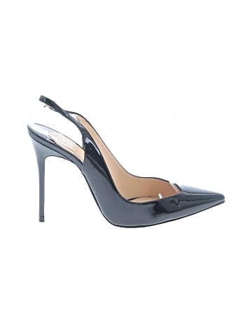 Christian Louboutin Patent Leather Fleuve Slingback Pumps 100mm (view 1)