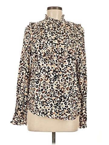 Maeve by Anthropologie Long Sleeve Blouse (view 1)