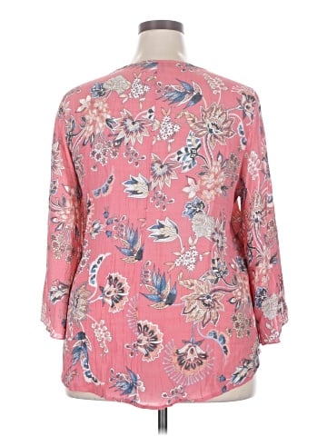 Ninety 3/4 Sleeve Blouse (view 2)