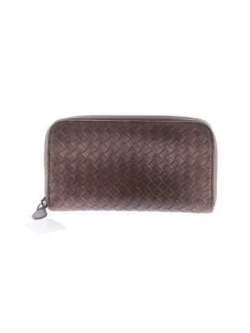Bottega Veneta Leather Intrecciato Wallet (view 1)