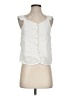 Berthie 100% Cotton Ivory Sleeveless Blouse Size S - photo 1