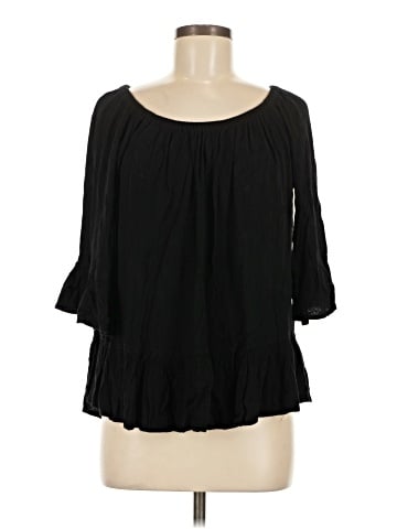 BeachLunchLounge 3/4 Sleeve Blouse (view 1)