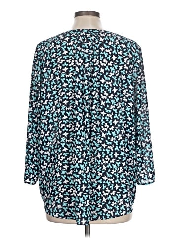 NYDJ 3/4 Sleeve Blouse (view 2)