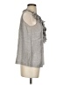 J.Crew 100% Silk Animal Print Tan Gray Sleeveless Silk Top Size 4 - photo 4