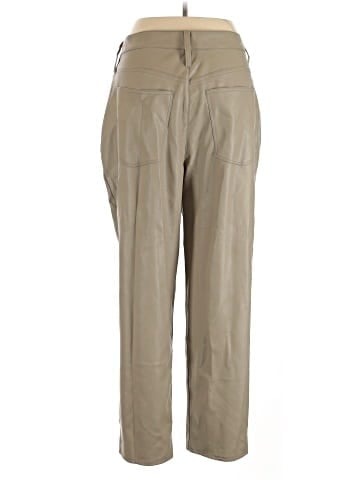 Madewell The Perfect Vintage Straight Jean: Faux Leather Edition (view 2)
