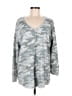 Z Supply Camo Gray Pullover Sweater Size M - photo 1