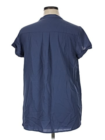 Simply Vera Vera Wang Short Sleeve Blouse (view 2)