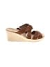 Crocs Tan Wedges Size 8 - photo 1