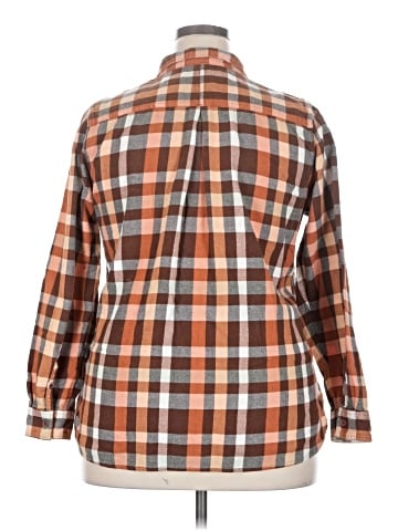 Woolrich 3/4 Sleeve Button-Down Shirt (view 2)
