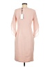 DKNY Solid Pink Cocktail Dress Size 8 - photo 2