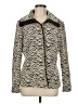 Lafayette 148 New York Animal Print Ivory Jacket Size 8 - photo 1
