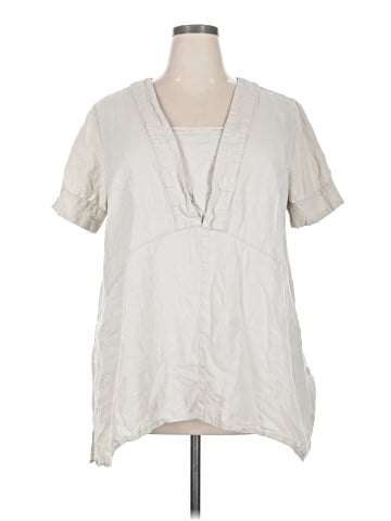 Ellos Short Sleeve Blouse (view 1)