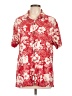George 100% Rayon Red Short Sleeve Polo Size L - photo 1