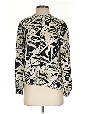 Joseph Ribkoff Long Sleeve Silk Top (view 1)