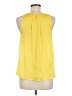 BCBGMAXAZRIA 100% Polyester Yellow Sleeveless T-Shirt Size M - photo 2
