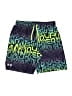Under Armour 100% Polyester Graphic Purple Athletic Shorts Size L (youth) - photo 1