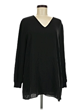 Eileen Fisher Long Sleeve Silk Top