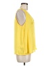 BCBGMAXAZRIA 100% Polyester Yellow Sleeveless T-Shirt Size M - photo 4