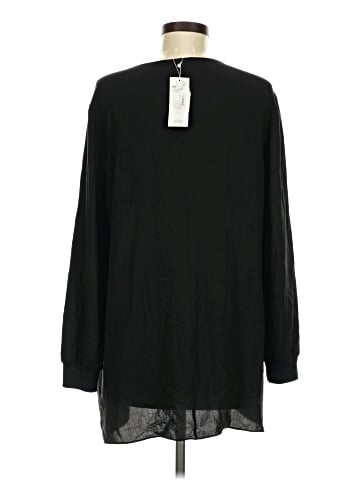 Eileen Fisher Long Sleeve Silk Top (view 2)