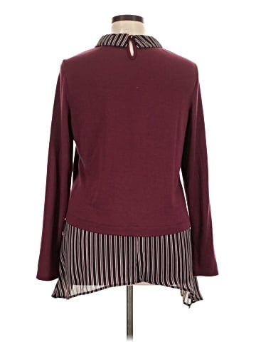 NY Collection Long Sleeve Blouse (view 2)
