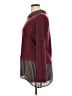 NY Collection Burgundy Long Sleeve Blouse Size XL - photo 5