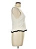 Zara Ivory Sleeveless Top Size L - photo 4