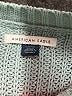 American Eagle Outfitters 100% Cotton Solid Teal Pullover Sweater Size S - photo 7