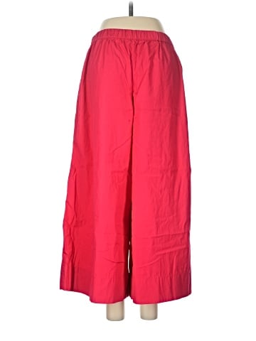 Madewell Pull-On Culottes in Cotton Poplin (view 2)
