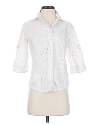 Burberry Three Quarter Sleeve Button Down (view 1)
