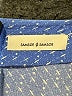 Samsoe Samsoe 100% Viscose Argyle Blue Casual Dress Size M - photo 7