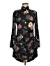 Zara Paisley Black Casual Dress Size M - photo 1